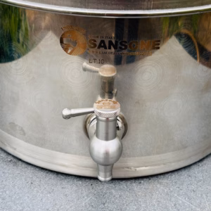 Kombucha vat van 10 liter RVS