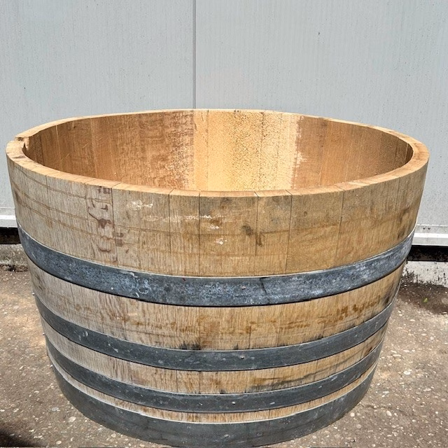 Half eikenhouten wijnvat 300 liter