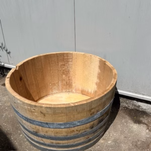 Half eikenhouten wijnvat 300 liter