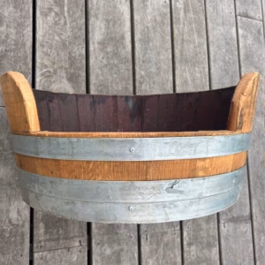 Wijnvat hondenmand laag model