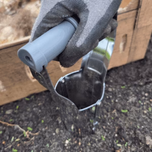 Bollenplanter verzinkt, automatisch met maataanduiding