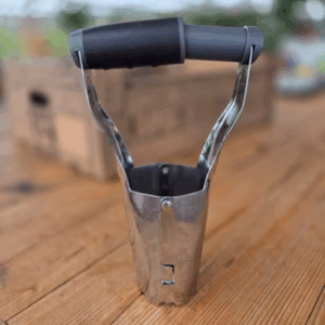 Bollenplanter verzinkt, automatisch met maataanduiding