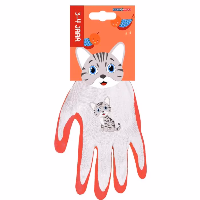 Handschoen poes 3 - 4 jaar