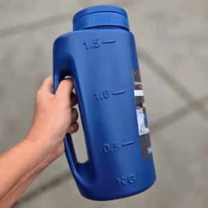 Strooibus met verschillende strooigaten van kunststof 2 liter