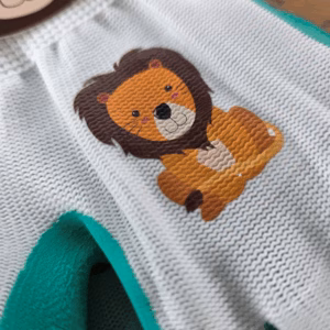 Handschoen leeuw 8 - 10 jaar