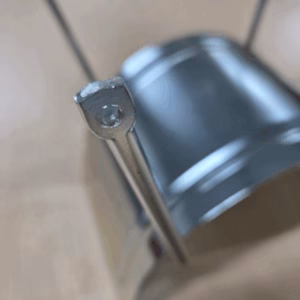 Tuinslanghouder verzinkt